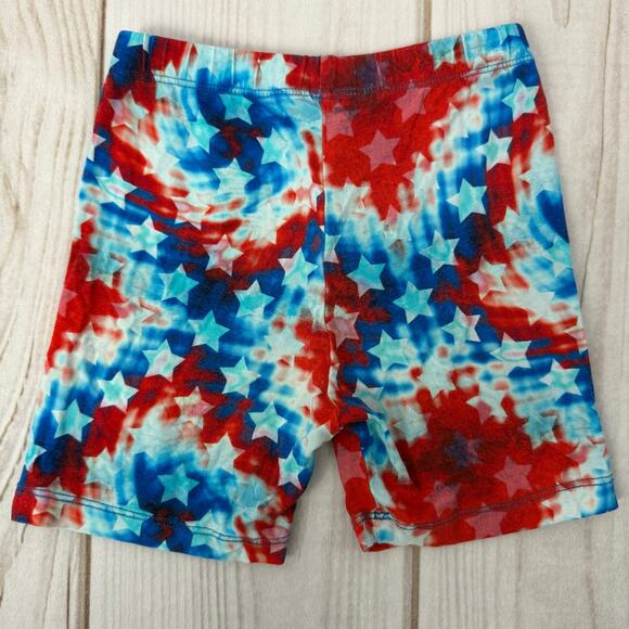 Birdie Bean 4T Maverick Patriotic Stars‎ Red White Blue Tie Dye Pajama Set - Picture 6 of 8